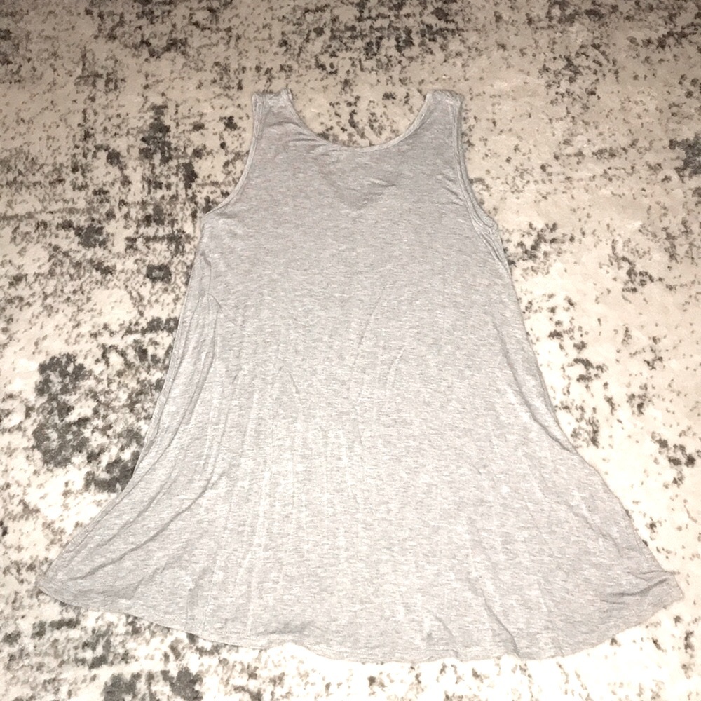 Grey Flowy Dress